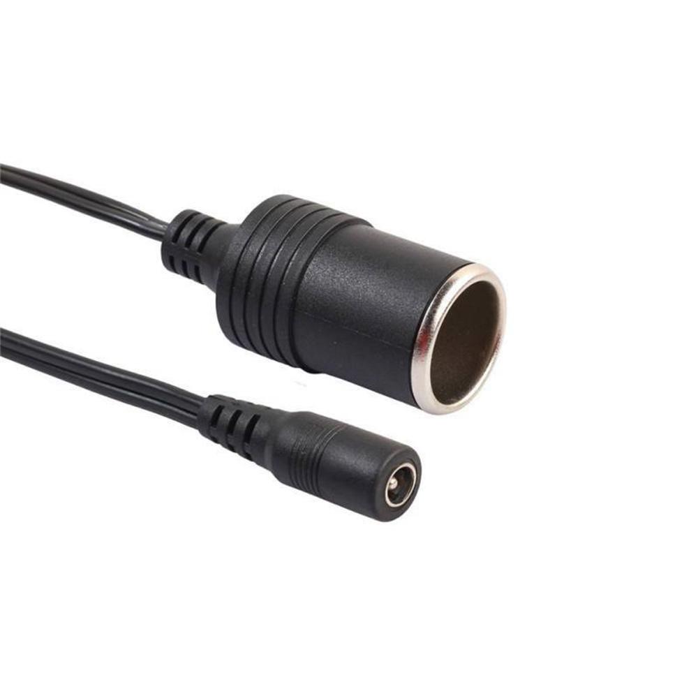 Долговечное черное гнездо прикуривателя для автомобиля, легко подключается 12-24 В(v) Линия подключения прикуривателя Хорошие электрические характеристики