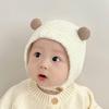 Super Cute Baby Winter Beanie with Ear Protection - Warm Plush Hat for Newborns
