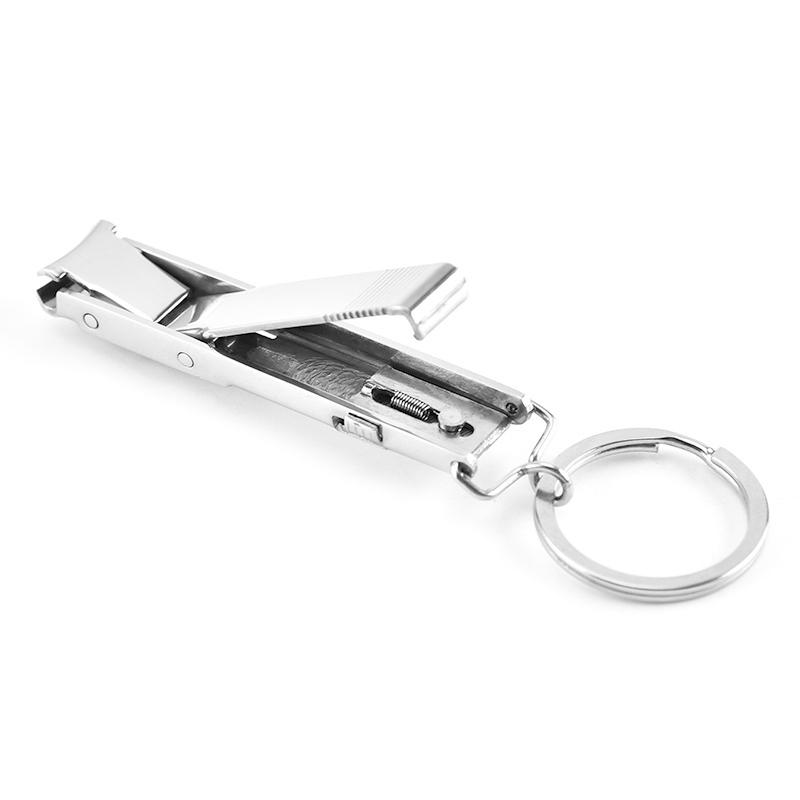 Складной ультратонкий портативный кусачки для ногтей из нержавеющей стали триммер ножницы маникюрный педикюрный инструмент щипчики для ногтей