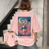 Sailor Moon Цукино Усаги и Луна "Токио 1994" Винтажная футболка, Унисекс Магическая Девочка Аниме Оверсайз Футболка, 100% Хлопок Повседневная Футболка с коротким рукавом