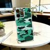 Камуфляжный Чехол Для Телефона Для iPhone 17 16 15 14 13 12 11 Mini Pro Max Plus Прозрачный Чехол