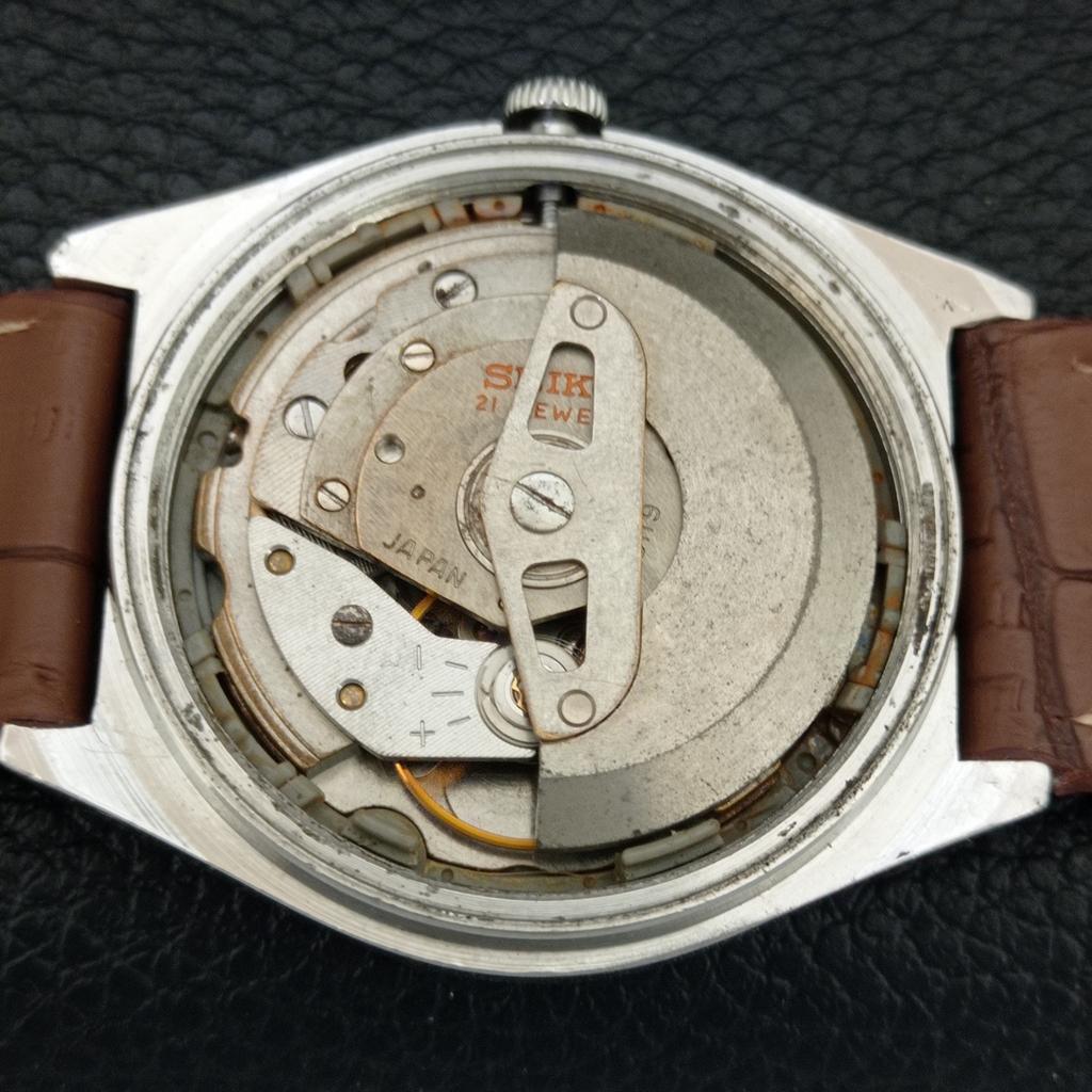 ВИНТАЖНЫЕ АВТОМАТИЧЕСКИЕ ЧАСЫ SEIKO 5 6119C ЯПОНИЯ МУЖСКИЕ ПЕРСИКОВЫЙ ЦВЕТ ЦИФЕРБЛАТ a709521-1