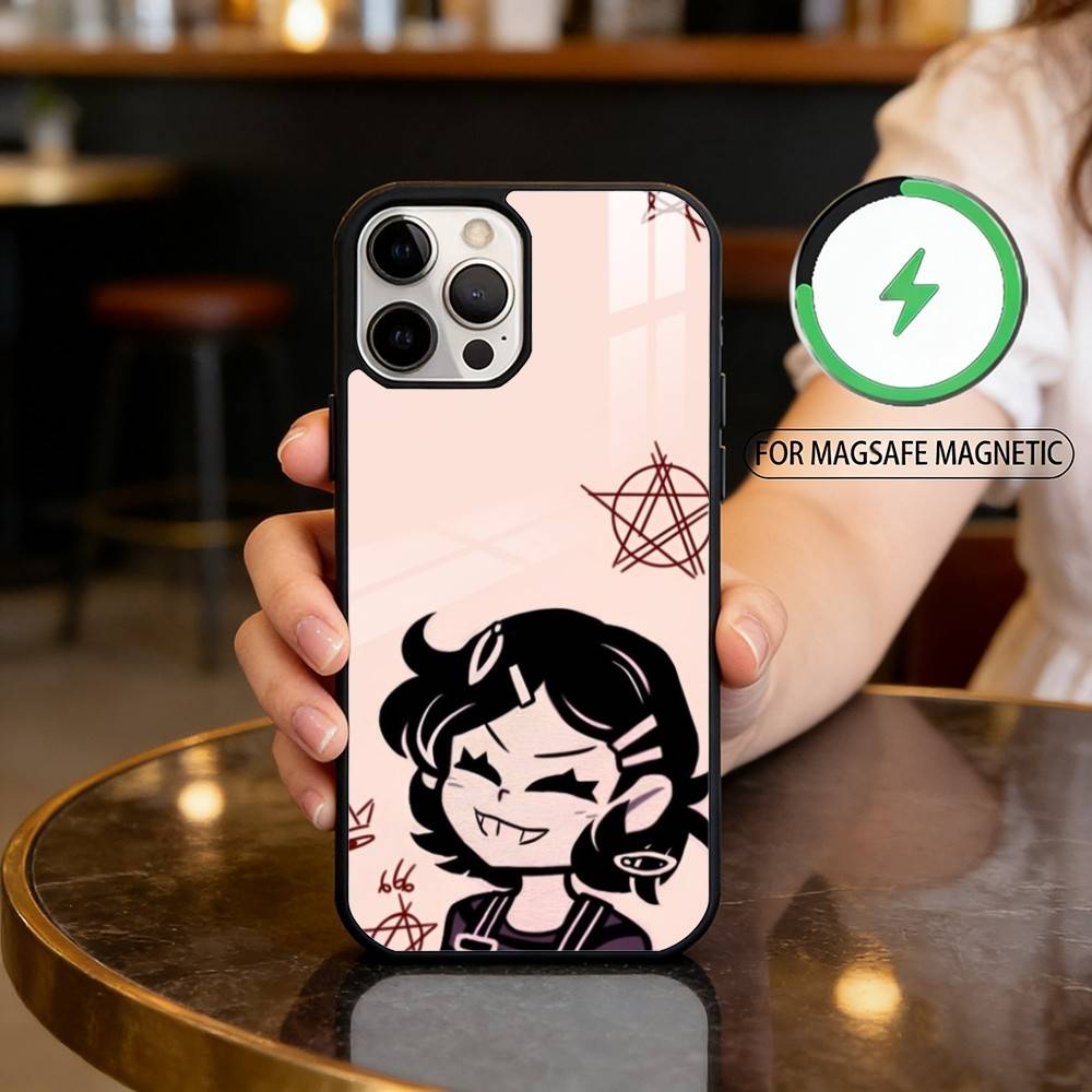 Чехол для телефона The Coffin of Andy LeyLey Для iPhone17,16,15,14,13,12,11 Plus,Pro Max Магнитный Для беспроводной зарядки Magsafe