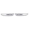 1 Pair Rearview Mirror Turn Signal Shell 9814464680 Wing Mirror Indicator Lamp Lens Replacement for