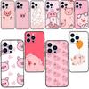 Cartoon Pig Piggy Phone Case For iPhone 13 12 11 Pro Max Mini SE 2020 X XR XS Max 7 8 Plus Cover Coque
