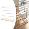 Earrings Organizer 4 Tiers Jewelry Display Stand for Shopping Mall Retail Store