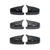 Side Wing Rearview Mirror Cover Cap  Carbon Fiber Black For BMW 5 6 7 Series E60 E61 E63 E64 F01 F02-F04 F06 F07 F10 F11 F12 F13