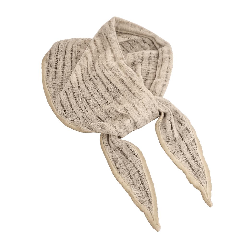 Pure Color Triangle Scarf Hollowed-out Head Wrap Fashion Neck Scarf  Photo Props