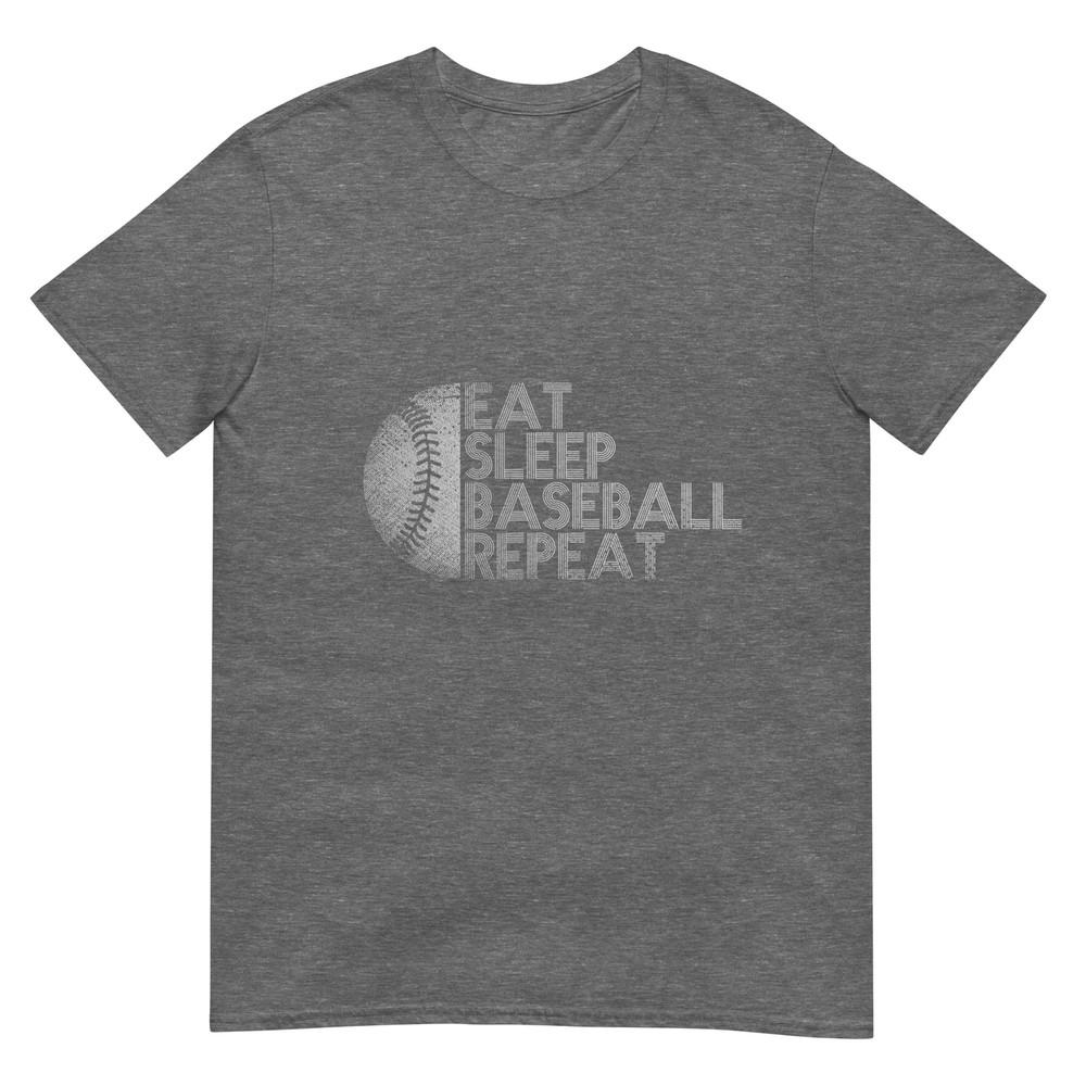 Eat Sleep Baseball Repeat Baseball Player Funny Baseball TShirt