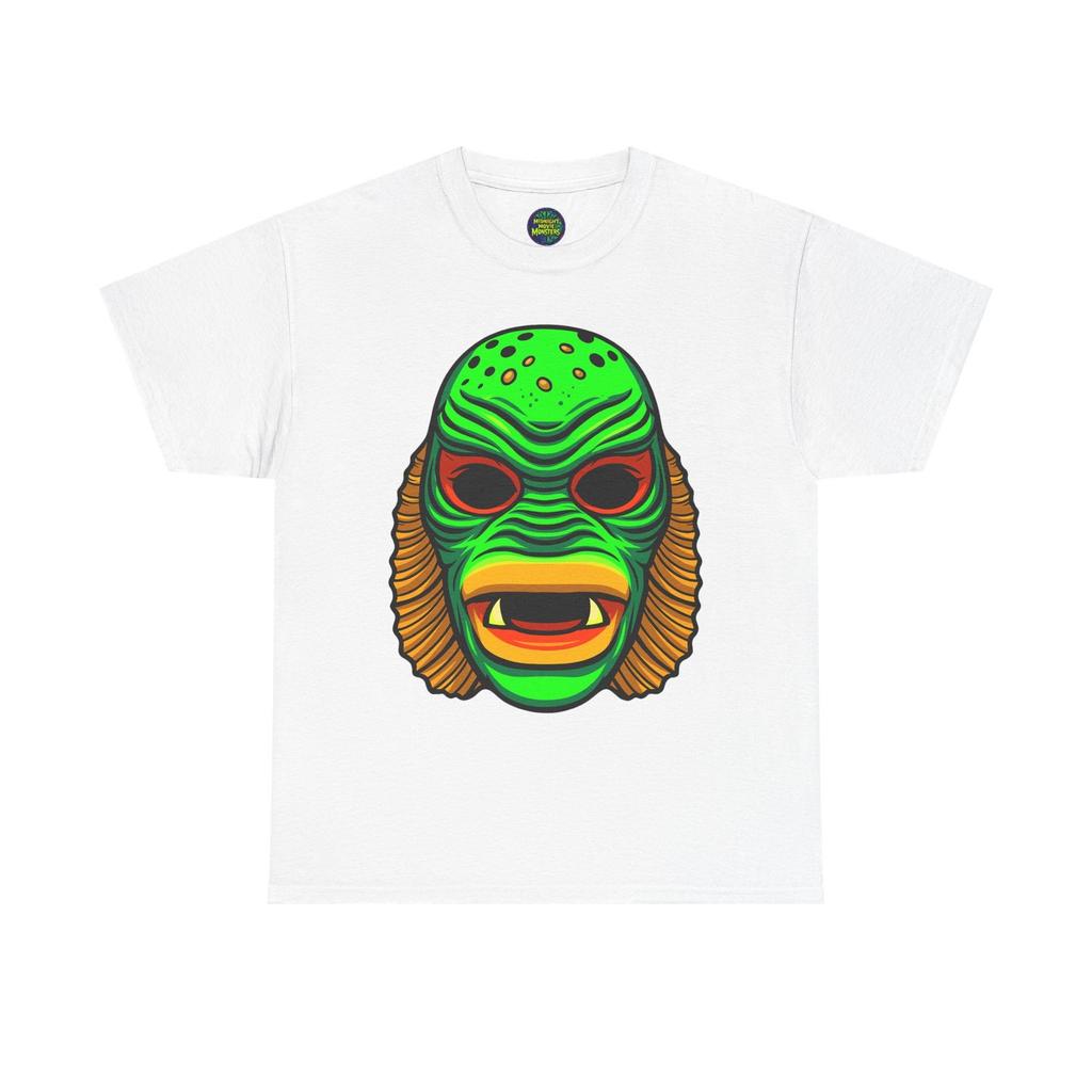 The Creature From The Black Lagoon Halloween Mask T-Shirt Tee Retro Monster