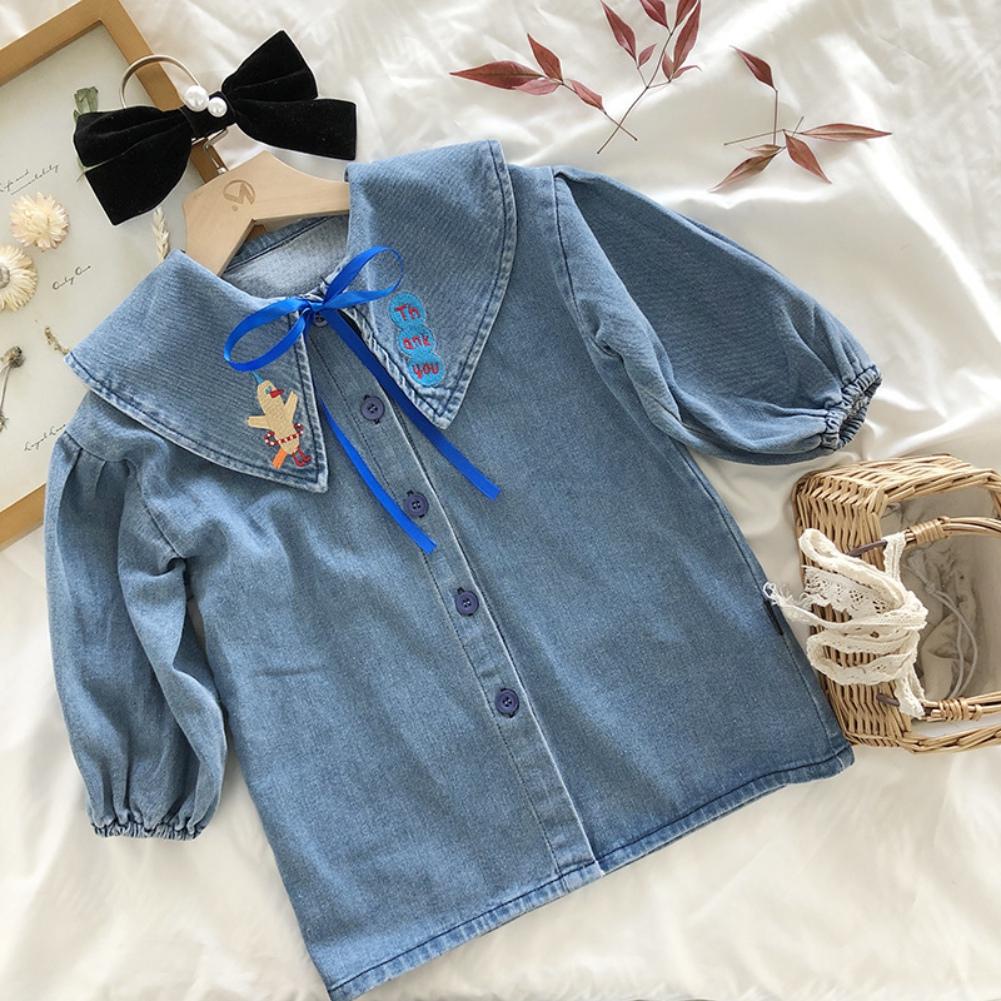 Джинсовая юбка для девочек, детское платье