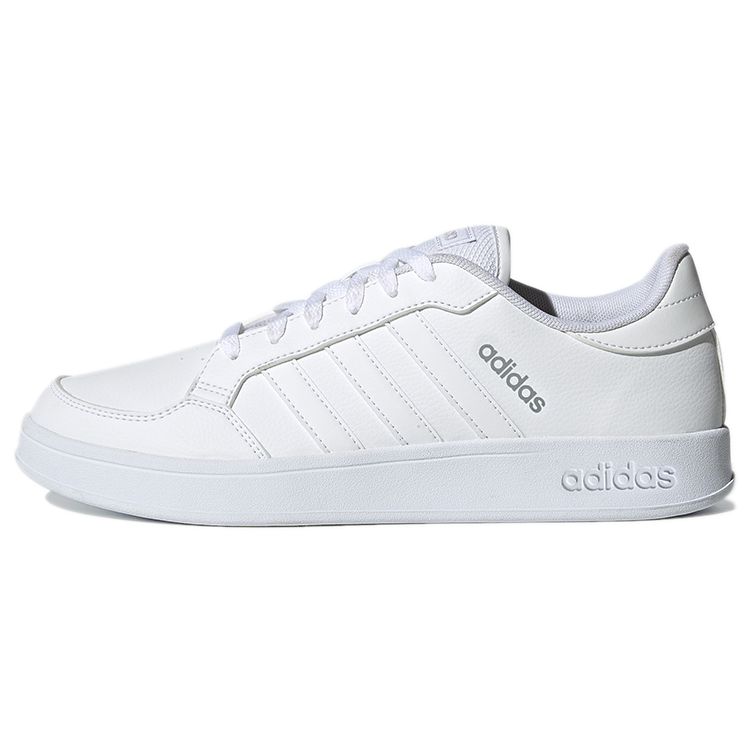 Adidas Neo Breaknet Non-Slip Shock Absorption Low-Top Skate Shoes Men Sneakers White H01959