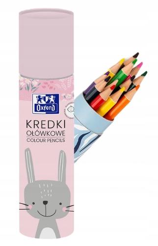 Durable Pencil Crayons in a Tube, Olo, 12 Colors