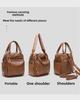 Women's 2025 Cross-Border Multifunctional Soft Leather Backpack: New Cowhide Casual Ladies Bag