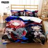 HD Anime Zero Two Darling In Franxx 3D Printed Bedding Queen Bedding Set  Soft And Comfortable  Customized King Size Bedding Set