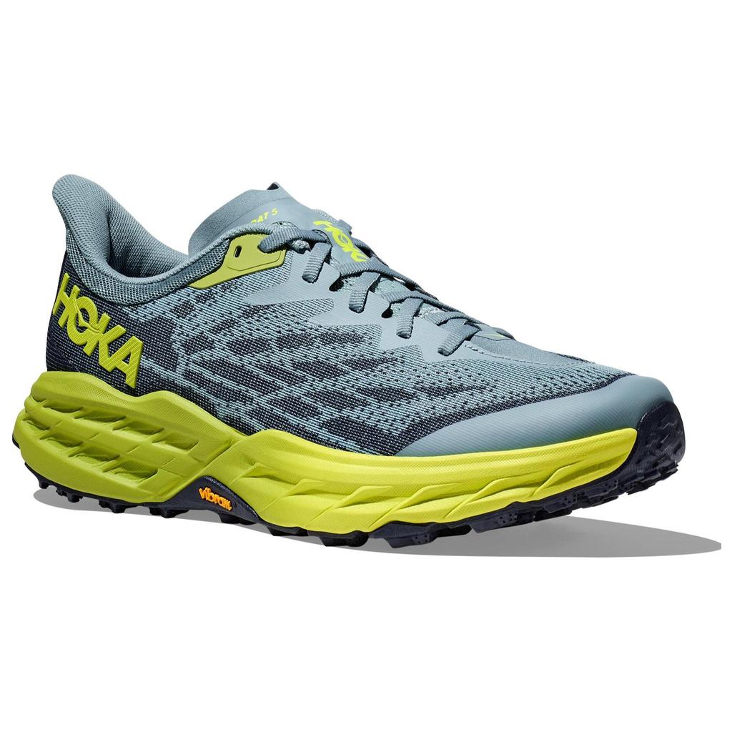 HOKA One One Speedgoat 5 Синий Камень Темный Лимон 1123157-SBDCT