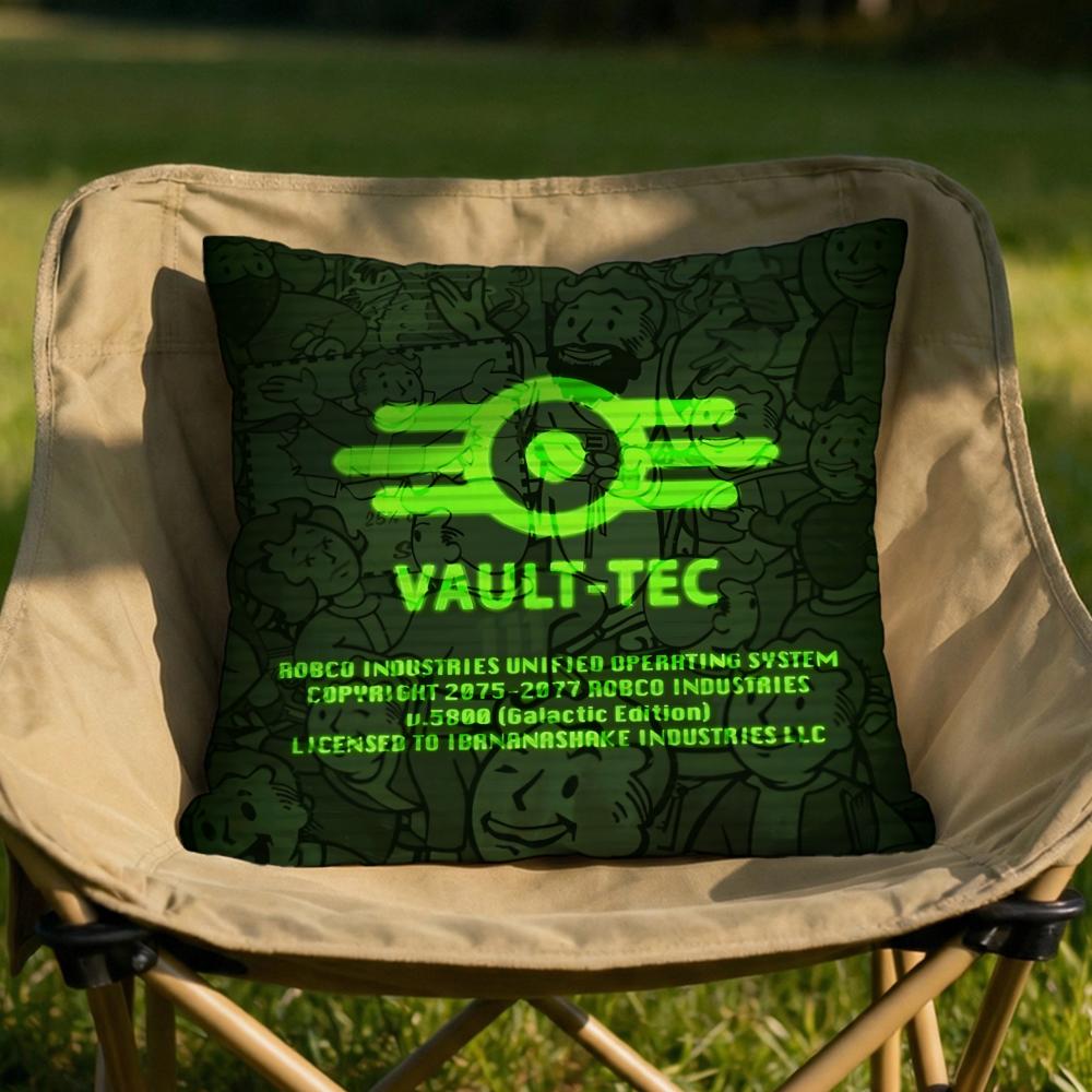 Game VVVaultS TTTec Cushion Cover Soft Reversible Durable Pillow Cover MultiScene Use for Home Car Daily Comfort