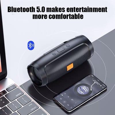 Портативный сабвуфер Bluetooth-динамики, наружный стереозвук, водонепроницаемый громкоговоритель, беспроводной звуковой ящик, поддержка FM-радио, TF-карта