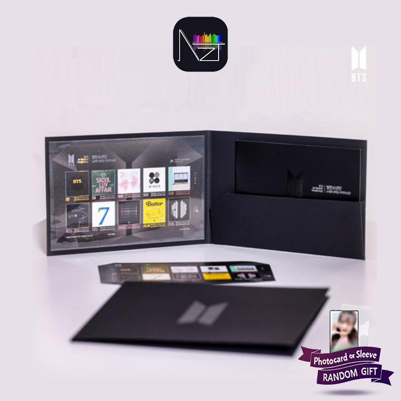 BTS Пакет марок, посвященных 10-летию (10 марок + памятный альбом марок)