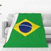 Флаг Бразилии Мягкий Теплый Свет Тонкое Одеяло Флаг Бразилии Бразильский Флаг Гордость Бразилии Бразильско-Американская Бандейра Бразилейра