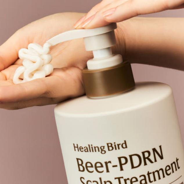 Healing Bird Пивной PDRN Уход за кожей головы 1000 мл