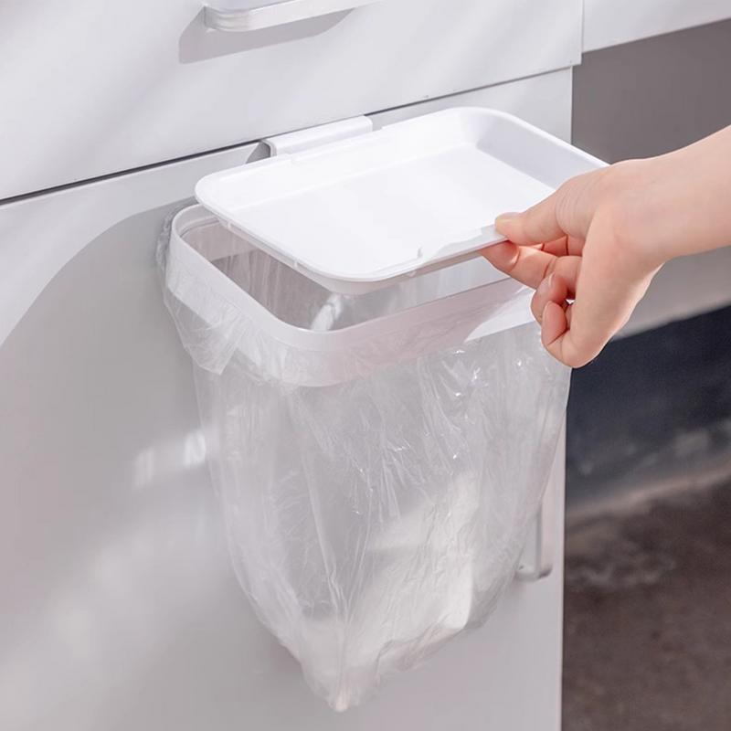 Стойка для мусорных мешков Сверхпрочная стойка для хранения мусора Компактный держатель для мусорных мешков Для шкафа Сада Кухни Улицы Кемпинга