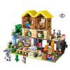 Ender Dragon Block Particle 3-in-1 Cave House World Building Blocks Toy for Boys 7132
