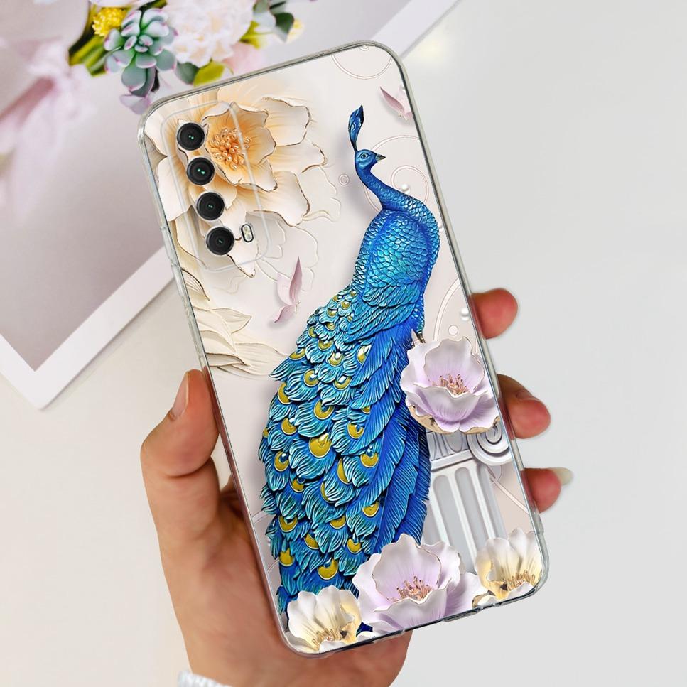 Для Huawei P smart 2021 Чехол Новый Дизайн Модный Принт Мягкий Силикон ТПУ Чехол Для Huawei P Smart 2021 PPA-LX1 Чехол для Телефона Fundas