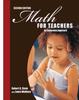 Книга Math for Teachers: An Exploratory Approach