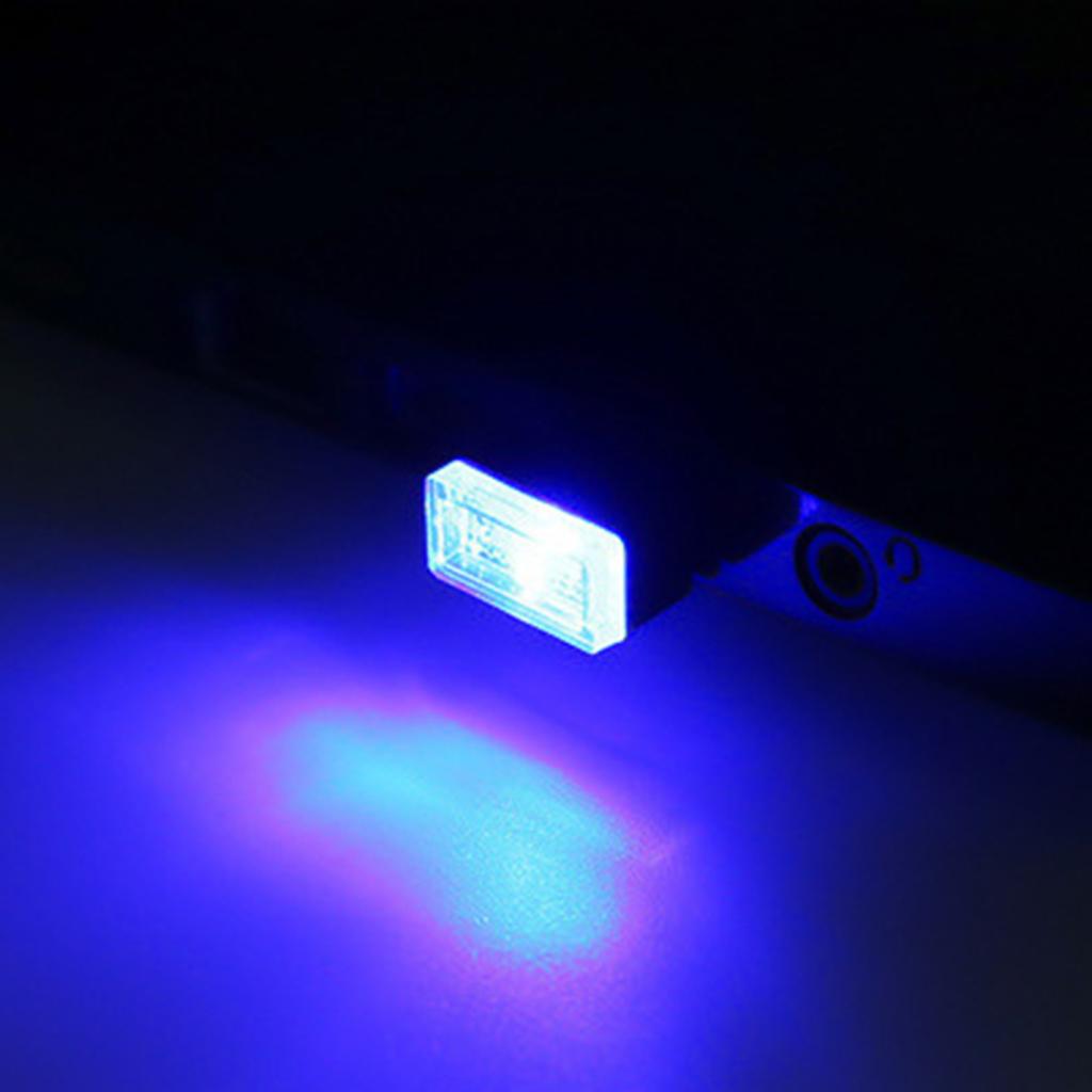 Yousheng Car Atmosphere Lights USB LED Ambient Lighting Plug-in USB Decor Night Light Universal Auto Interior Accessories