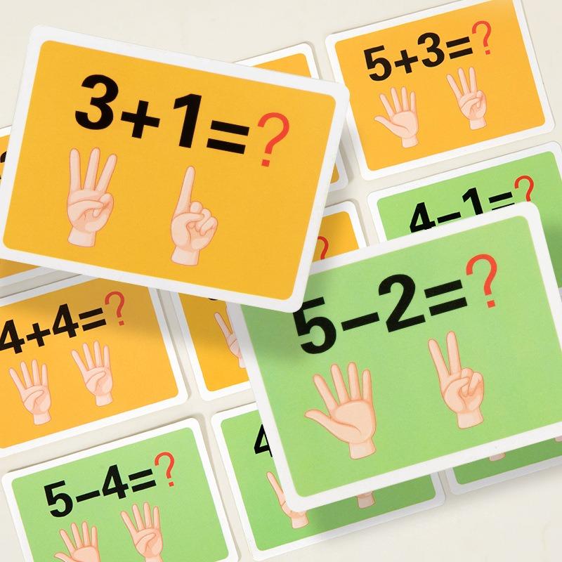 Montessori Math Finger Cognition Addition Enlightenment Early Educational Arithmetic Toy