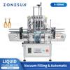 ZONESUN ZS-DTZL500 5-500ml Desktop Automatic Vacuum Liquid Perfume Eye Drops Essential Oil Filling Machine