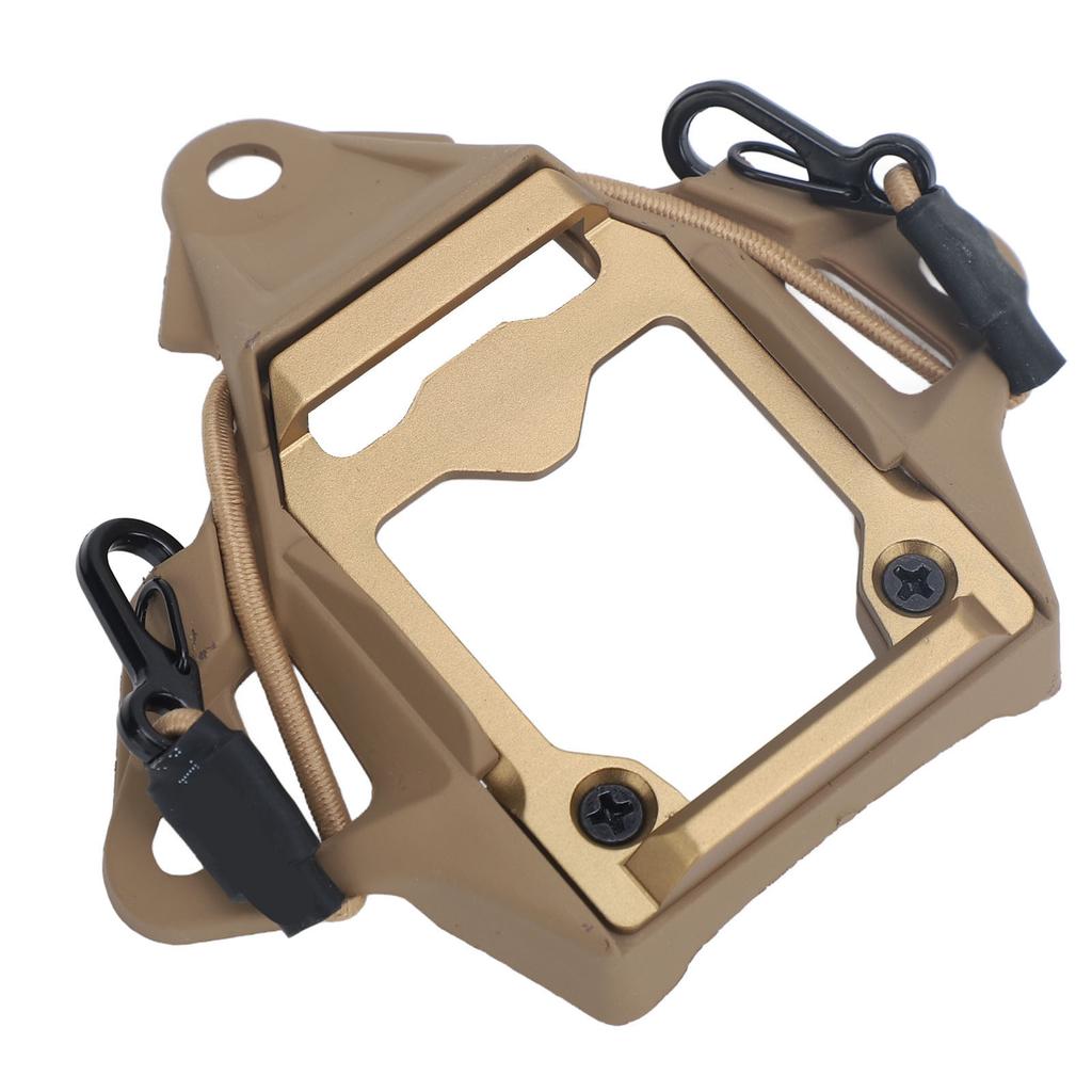 Крепление для шлема NVG Кожух для спортивной камеры Кронштейн для прибора ночного видения Основание из алюминиевого сплава для шлема NVG