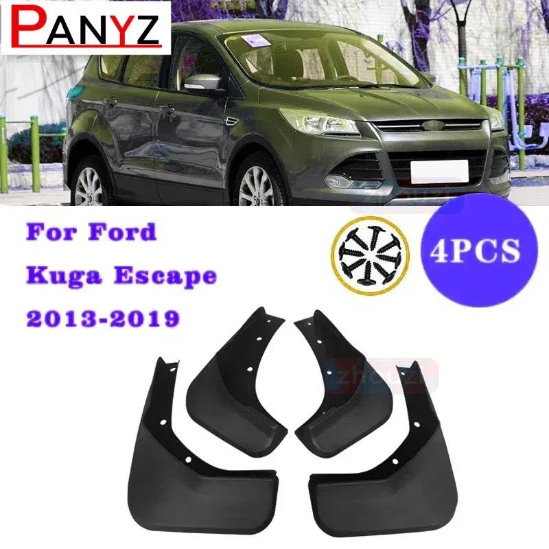 Set Mudflaps For Ford Kuga Escape 2013- Splash Guards Mud Flaps Front Rear Mudguards Fender