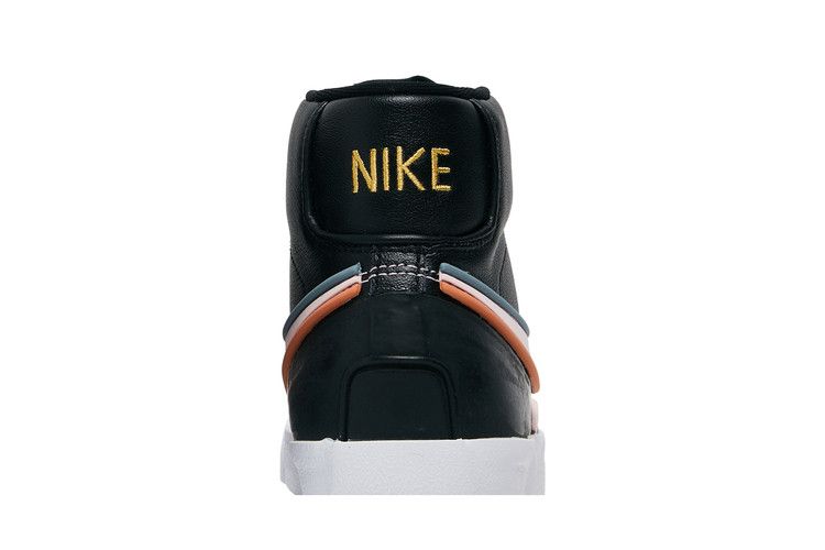 Women's Sneakers Nike Blazer Mid 77 Infinite Black (Women's) Black/Ozone Blue/Healing Orange/Light Arctic Pink