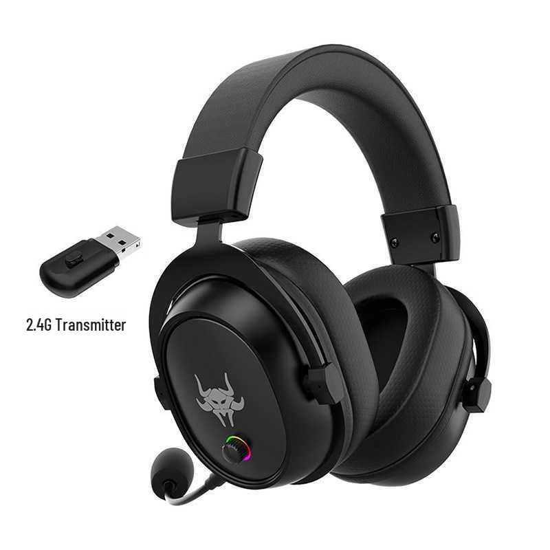 Игровая беспроводная гарнитура с двумя режимами 2,4G, Bluetooth и микрофоном