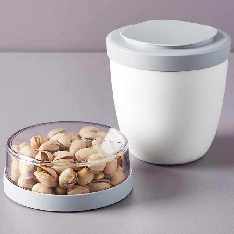 Funny Creative Kitchen Portable Portable Transervation Bowl Outlet Food Box Lunch Box Yogurt Nut Container | Breakfast Boxes (White)