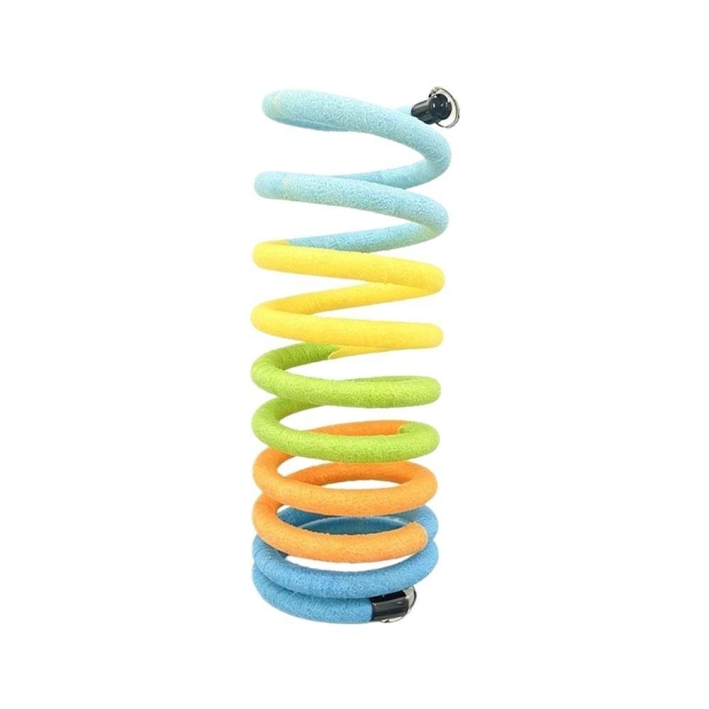 Non-slip DIY Bendable Perch for Birds Cotton String Snake Climbing Rope Cage Enrichment