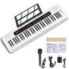 Электронное пианино Электронная клавиатура 61 клавиатура Клавиатура фортепиано 60 демонстрационных песен 200 тонов 200 ритмов Электронная клавиатура с ЖК-дисплеем для начинающих