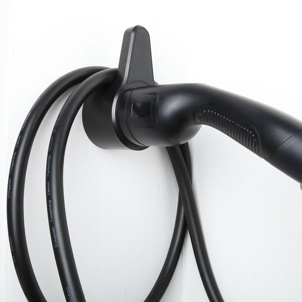 Настенное крепление для электромобиля, держатель зарядного кабеля для автомобиля, стойка, зарядное устройство для электромобиля, настенный крючок, настенный кронштейн