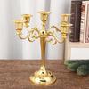 Luxury European Metal Candle Holder for Weddings, Hotels, and Home Décor