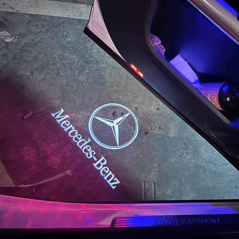 Горячая Распродажа Светодиодная Подсветка Логотипа Двери Автомобиля Приветственная Подсветка Аксессуары Для Mercedes Benz W212 W213 W166 W167 W176 W177 W246 W205 GLC C253 X253