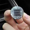 Car Bling Crystal Rhinestone Engine Start Ring Decals, Car Push Start Button Cover Sticker, Sparkling Car Interior Accessories