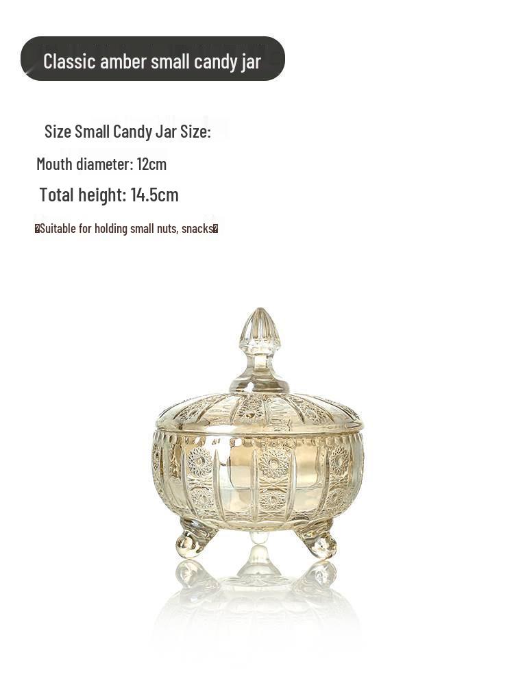 Роскошная хрустальная трехъярусная фруктовница для гостиной