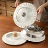 Condensation Control Steamer Lid Sleeve Absorbent Material Round Lid Protector  Kitchen Use