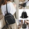 New Style Female Waterproof Nylon Solid Color Messenger Bag Fashion College Style Backpack
