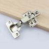 Safety Kitchen Cabinet Cupboard Door Close Full Overlay Hydraulic Hinge Plate