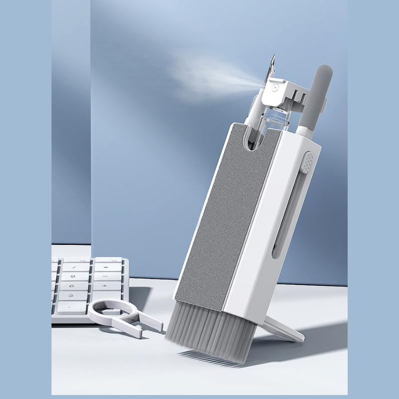 8 в 1 набор для чистки клавиатуры, щетка для чистки наушников AirPods, компьютера, планшета, ноутбука, экрана телевизора, мобильных телефонов, инструменты для чистки