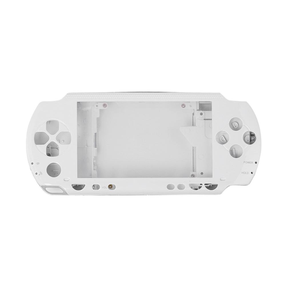 Полный корпус для PSP1000 Корпус игровой консоли PSP 1000, лицевая панель, крышка с кнопками, винтами, профессиональный комплект защиты корпуса