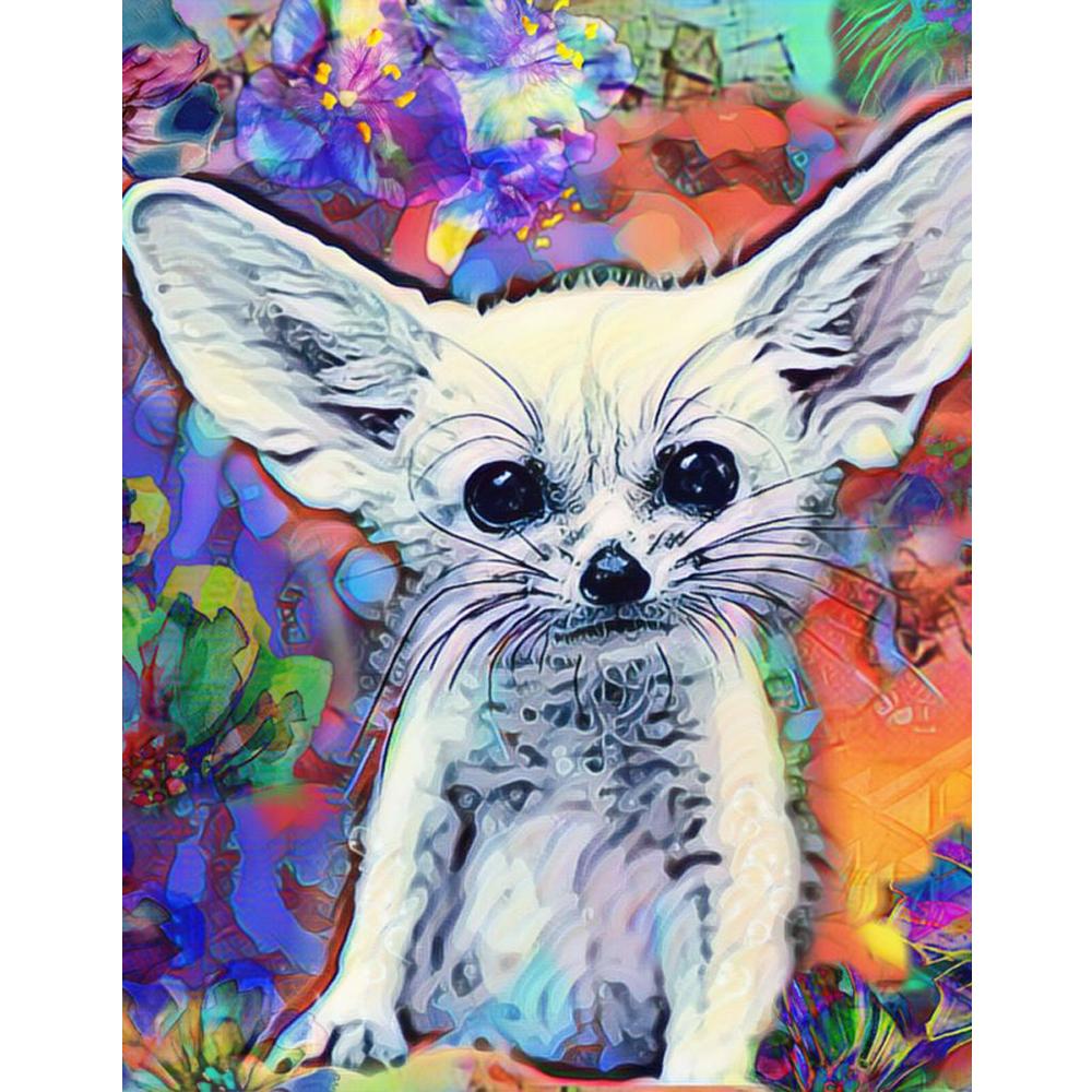Полная площадь Алмазная картина Портрет Красочные животные Алмазная вышивка Волк Сова Пантера Изображение Стразы Вышивка Крестом Рождественские украшения
